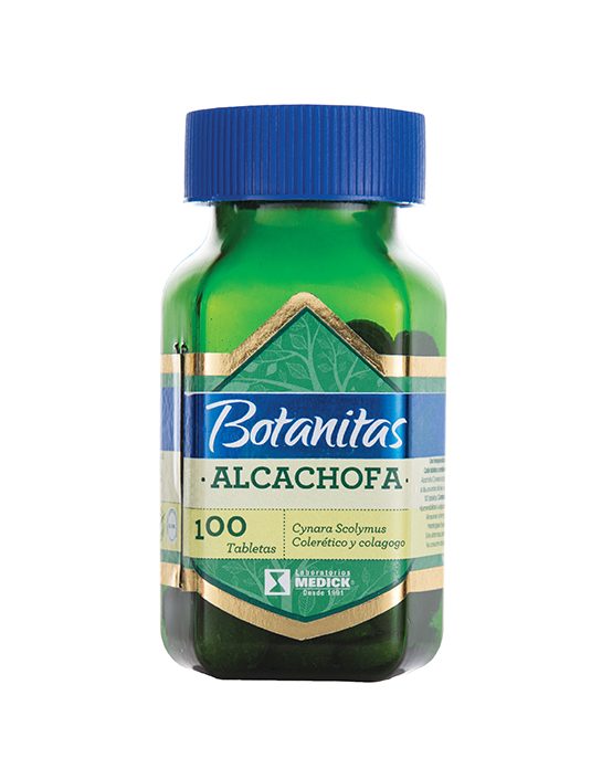 Recipiente de alcachofa en tabletas